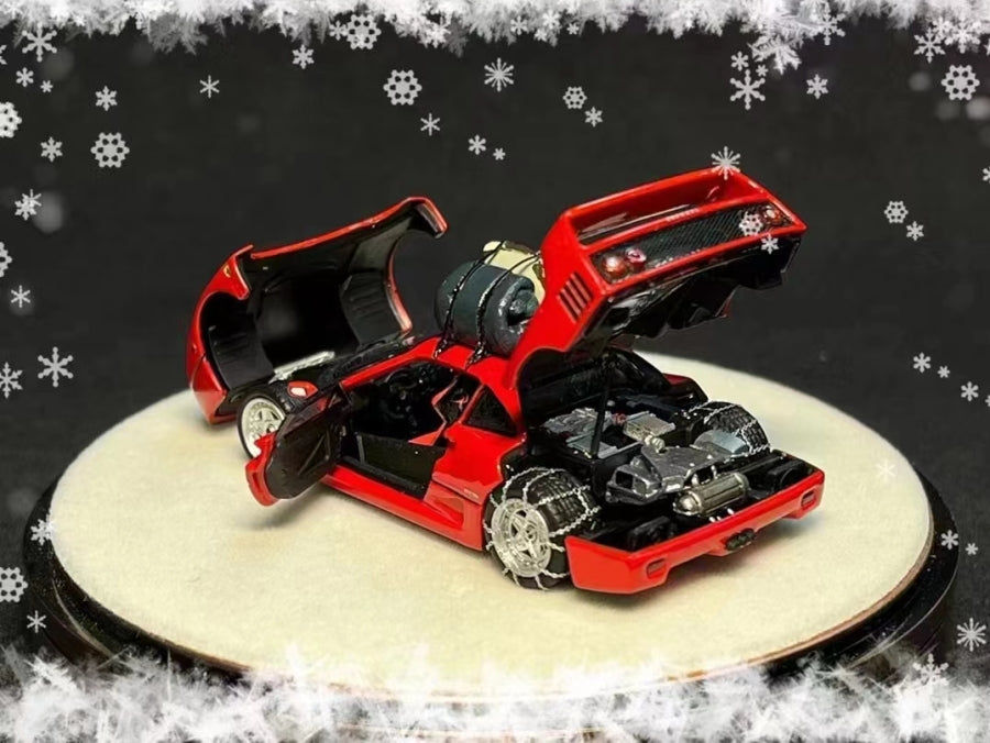 PGM 1/64 F40 LM Red "Snow Drifter"