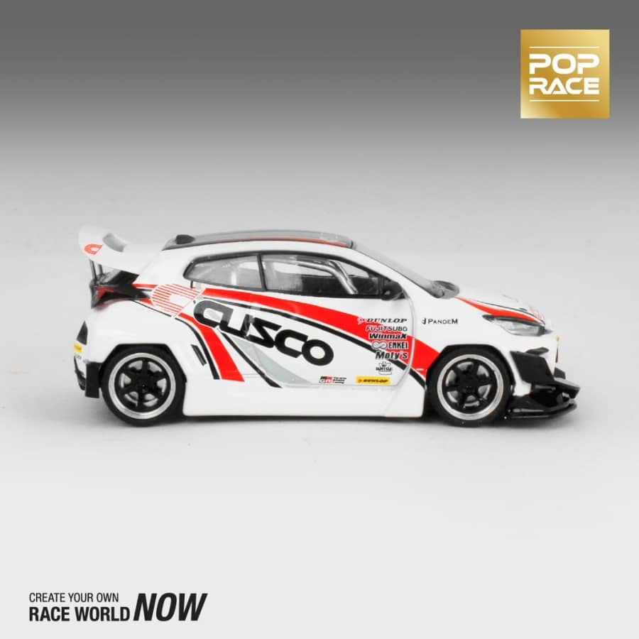 Pop Race 1/64 GR Yaris Cusco