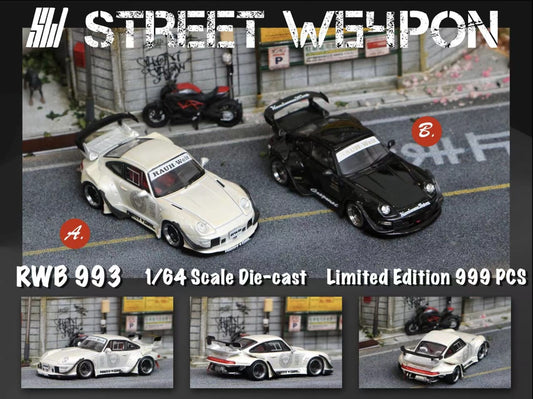 Street Weapon 1/64 RWB993 Army Girl/ Gespenst