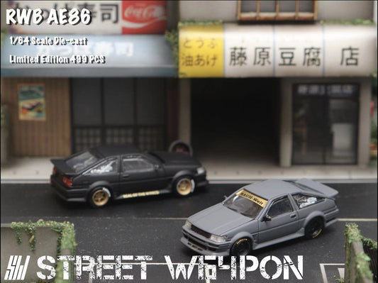 Street Weapon 1:64 RWB AE86 2-Door