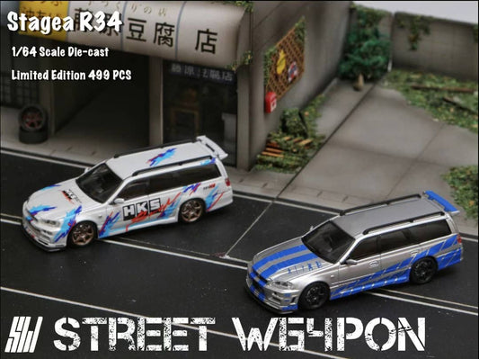 Street Weapon 1/64 Stagea WC34 260RS