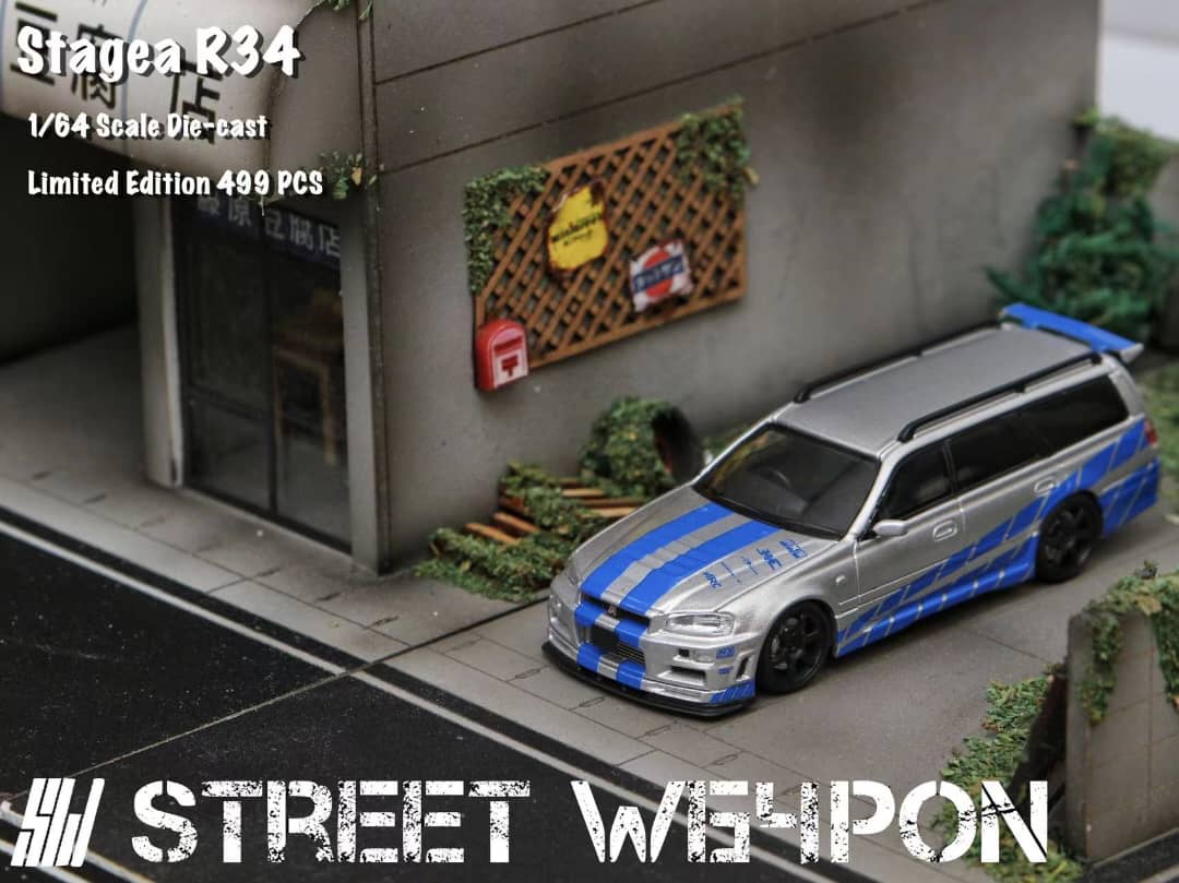 Street Weapon 1/64 Stagea WC34 260RS