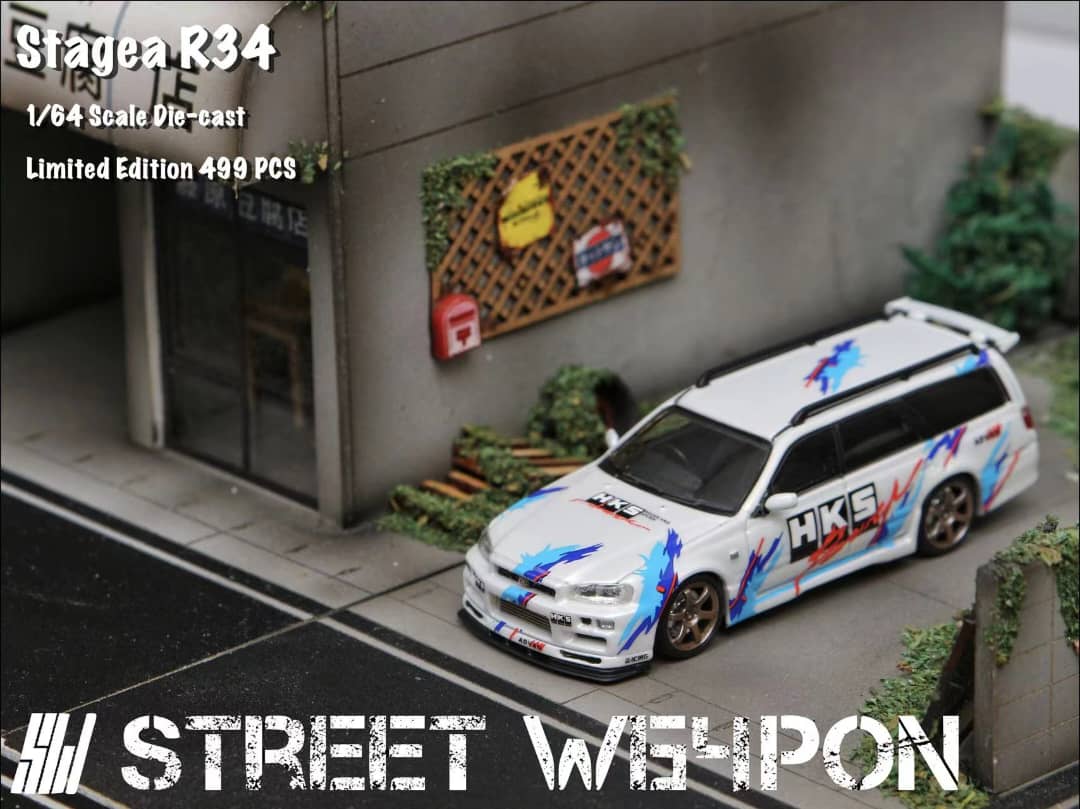 Street Weapon 1/64 Stagea WC34 260RS