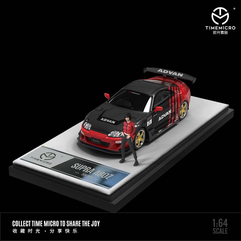 Time Micro 1/64 Supra A80Advan / Rothmans Livery