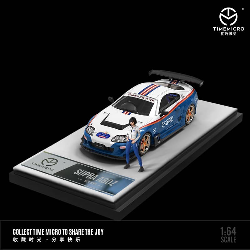 Time Micro 1/64 Supra A80Advan / Rothmans Livery
