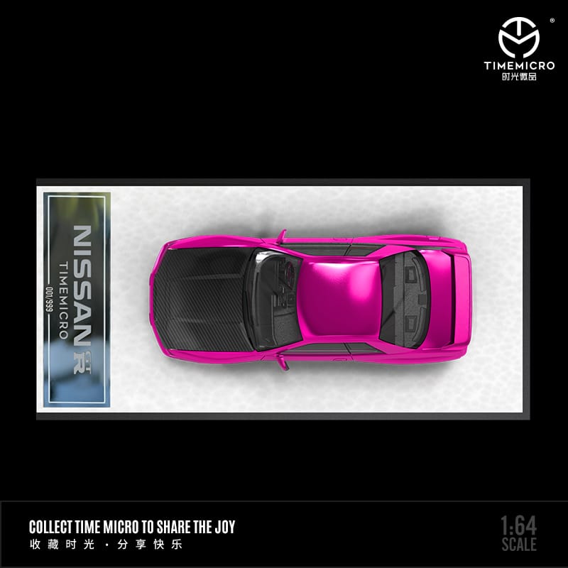 Time Micro 1/64 Skyline GT-R R32 Open-Hood Visible Engine