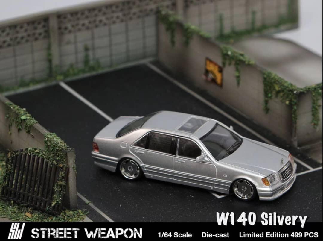 Street Weapon 1/64 W140 SILVER