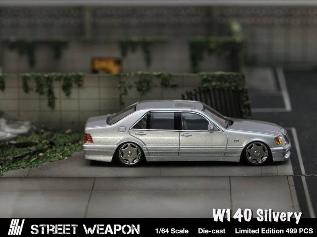 Street Weapon 1/64 W140 SILVER