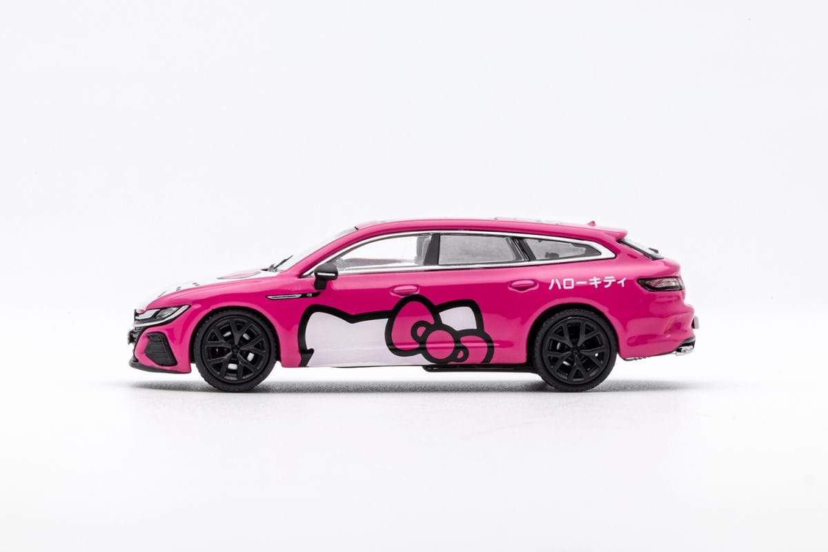 GCD 1/64 VW Arteon R (CC) Shooting Brake Pink Cartoon