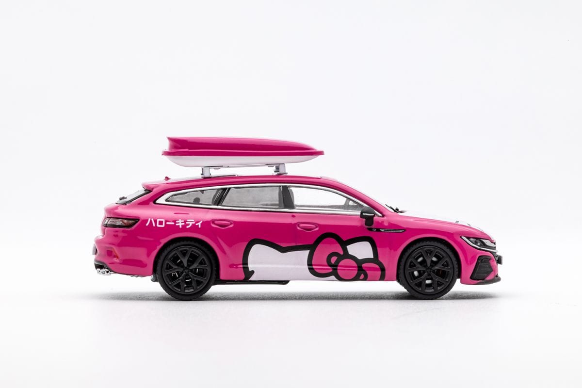 GCD 1/64 VW Arteon R (CC) Shooting Brake Pink Cartoon