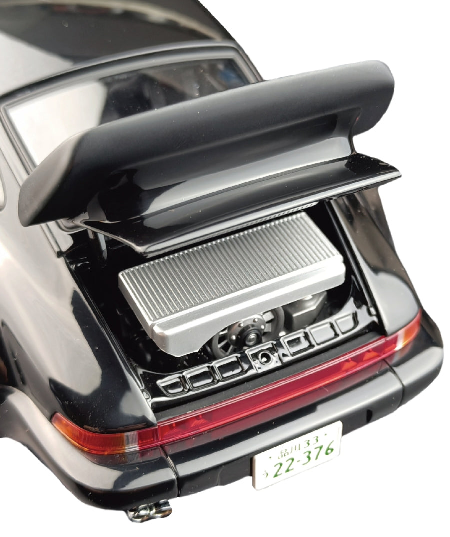Master 1/64 Black Bird 911 930 Turbo (Openable Tailhood, Visible Engine)