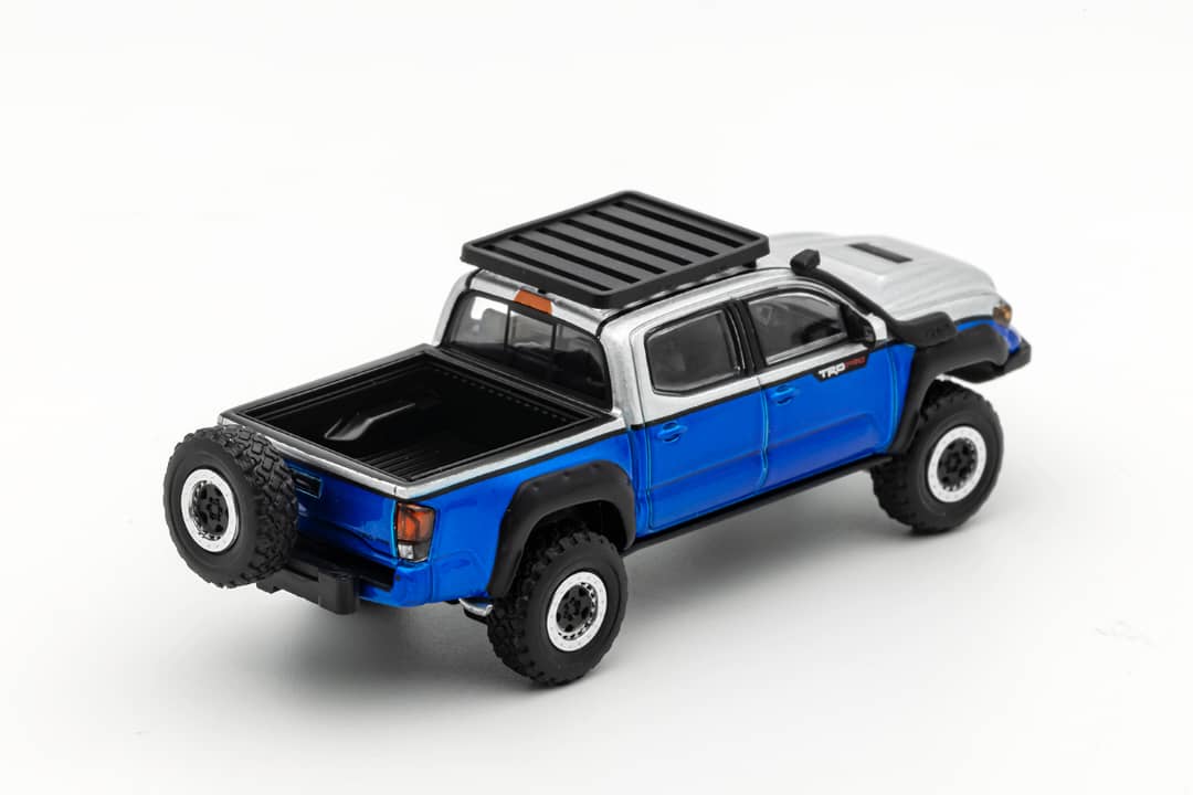 GCD 1/64 Toyota Tacoma N300 Offroad Version(239) - Blue Silver