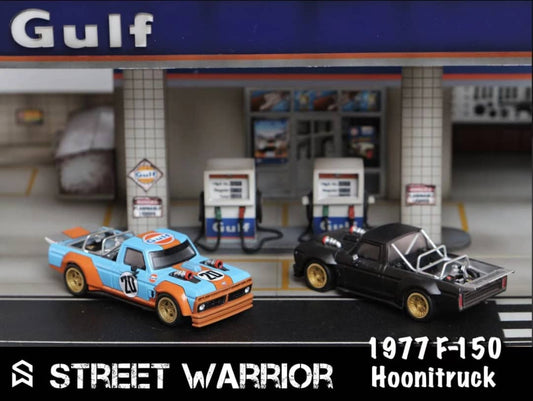Street Weapon 1/64 F-150 Hoonitruck Hoonigan Ken Block Matt Black / Gulf 20#