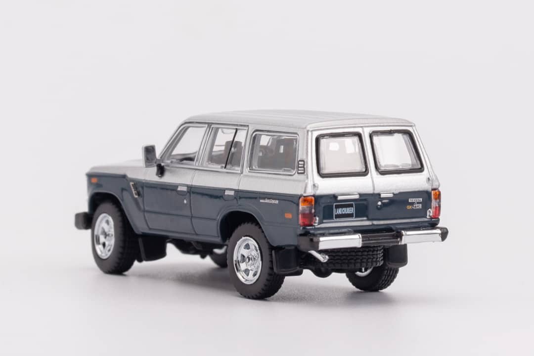 GCD 1/64 Toyota Land Cruiser LC60 (J60) - Silver Blue