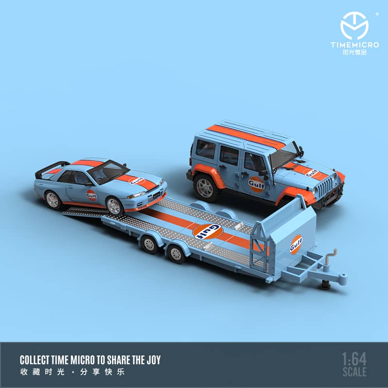 Time Micro x Cool Art 1/64 Skyline GT-R R32 (Open-Hood, Visible Engine)
