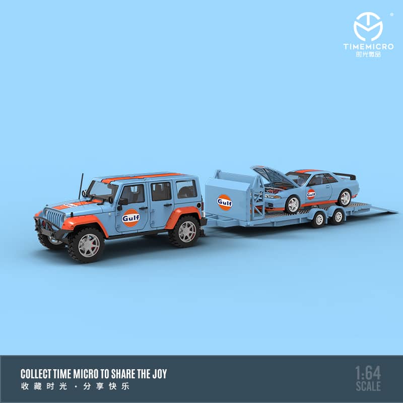 Time Micro x Cool Art 1/64 Skyline GT-R R32 (Open-Hood, Visible Engine)