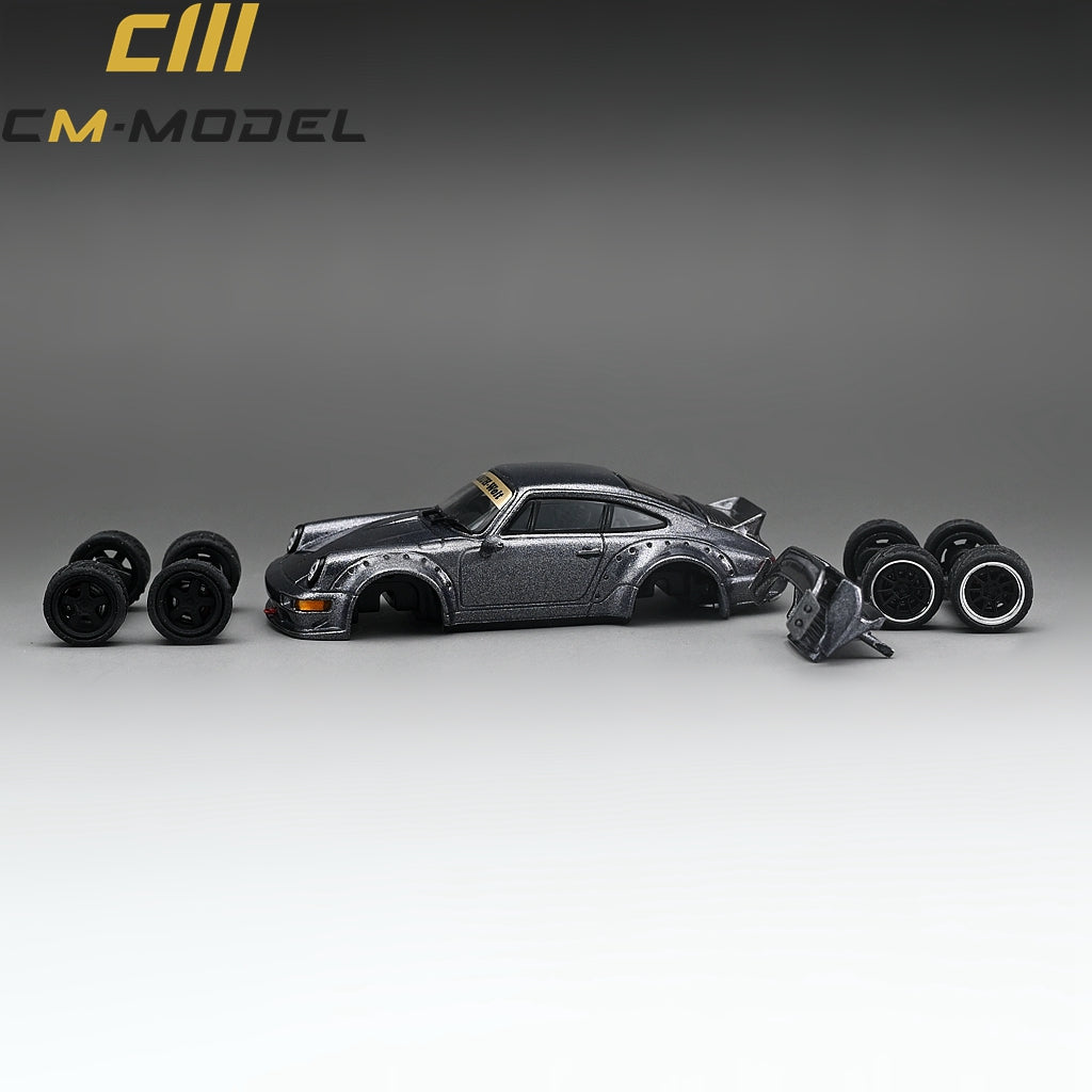 CM Model 1/64 RWB964 Metallic Gray