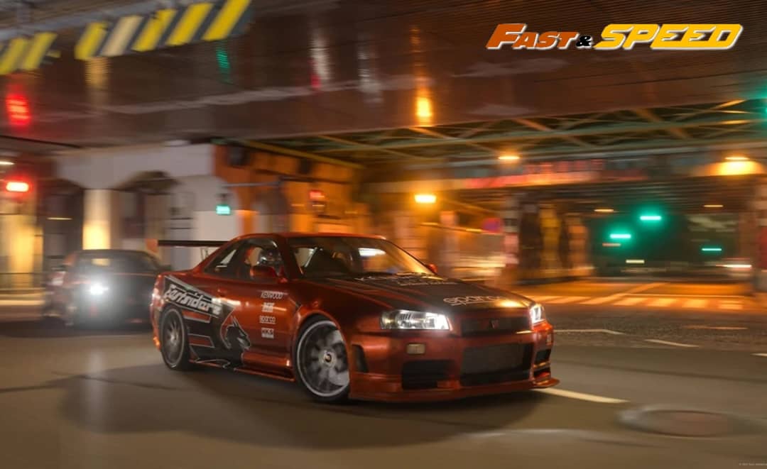 Fast Speed 1/64 Skyline GT-R R34 Z-Tune NFS Underground Livery