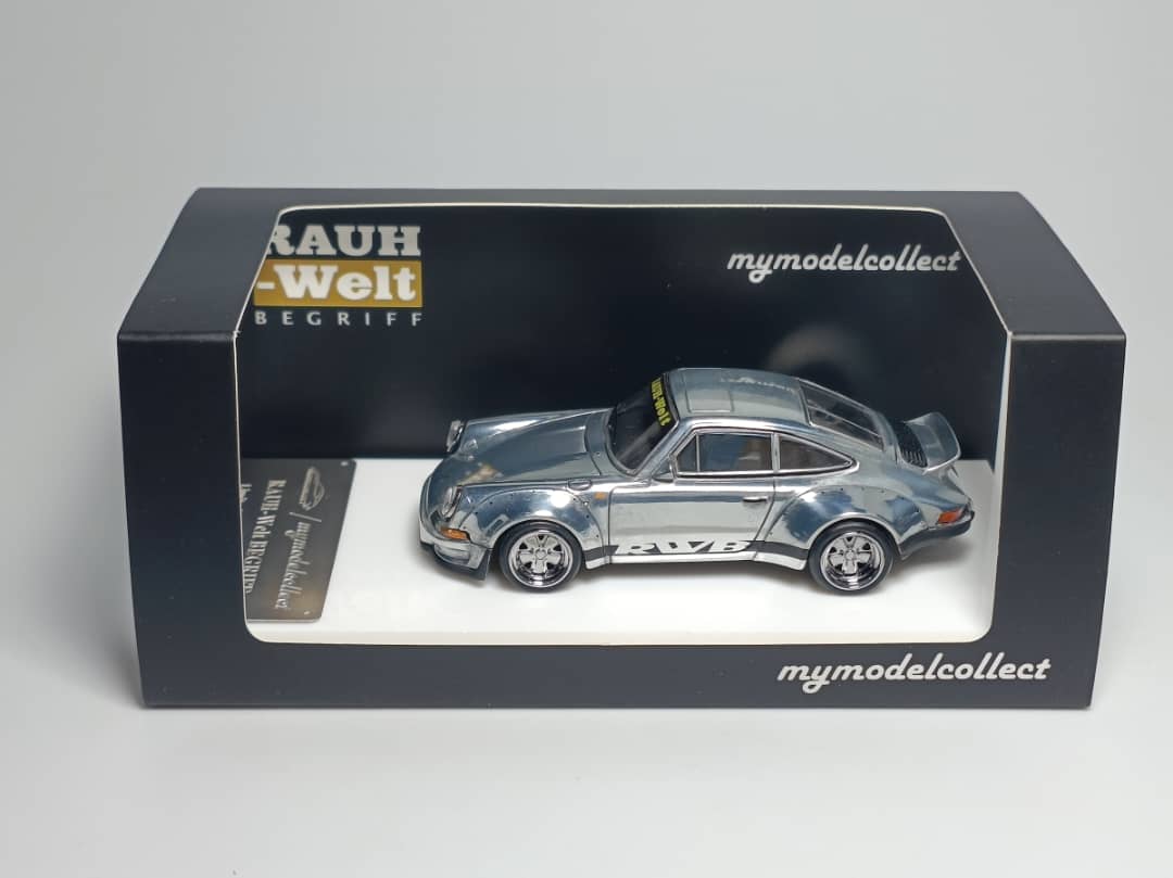 Model Collect 1/64 RWB 911 Carrera Coupe, RWB Backdate Modified Raw Silver **Limited To 499pcs