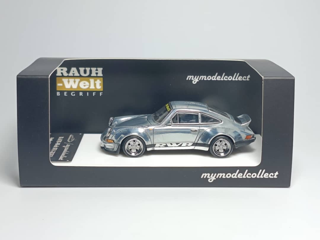 Model Collect 1/64 RWB 911 Carrera Coupe, RWB Backdate Modified Raw Silver **Limited To 499pcs