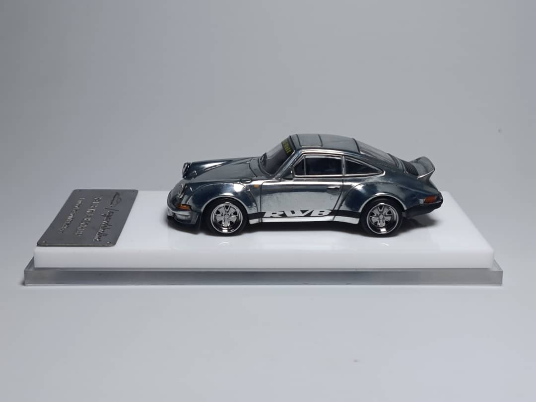 Model Collect 1/64 RWB 911 Carrera Coupe, RWB Backdate Modified Raw Silver **Limited To 499pcs