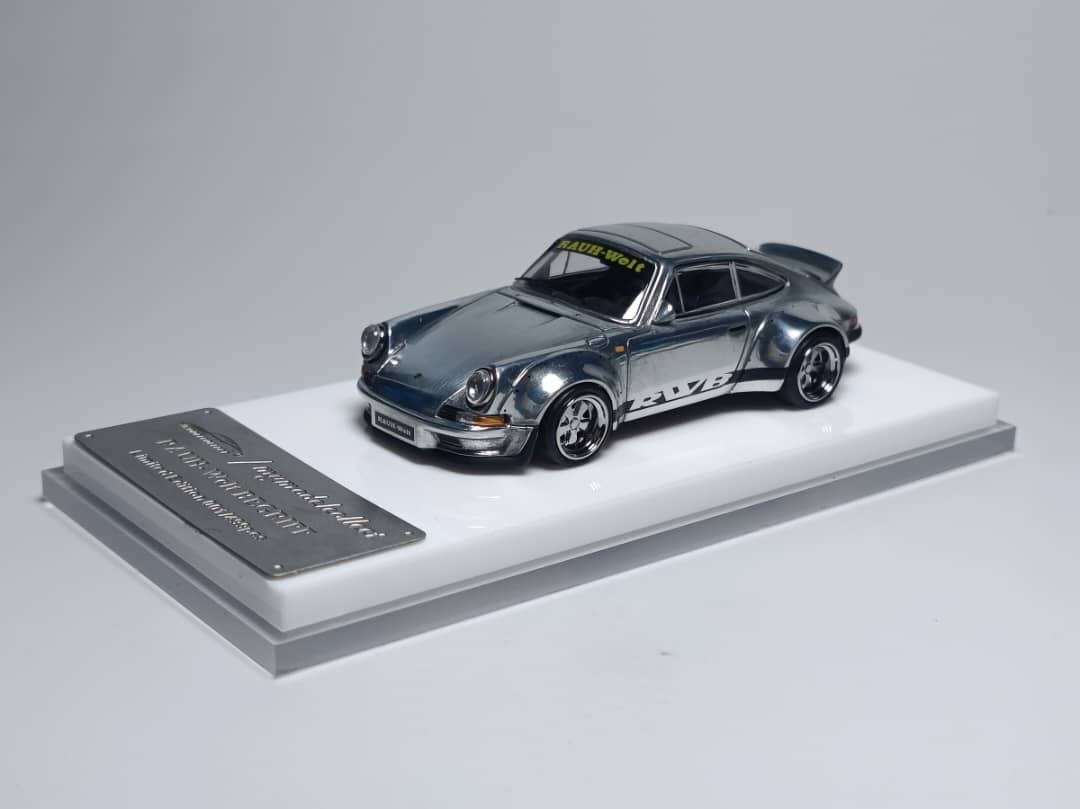Model Collect 1/64 RWB 911 Carrera Coupe, RWB Backdate Modified Raw Silver **Limited To 499pcs