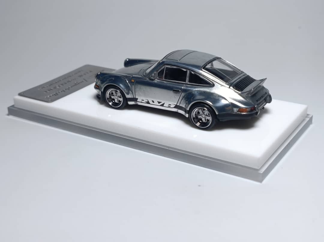 Model Collect 1/64 RWB 911 Carrera Coupe, RWB Backdate Modified Raw Silver **Limited To 499pcs