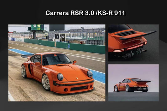 Street Weapon 1/64 911 SC 3.0 KS-R Concept Modified. (Khyzyl / Flat56) Orange Presentation