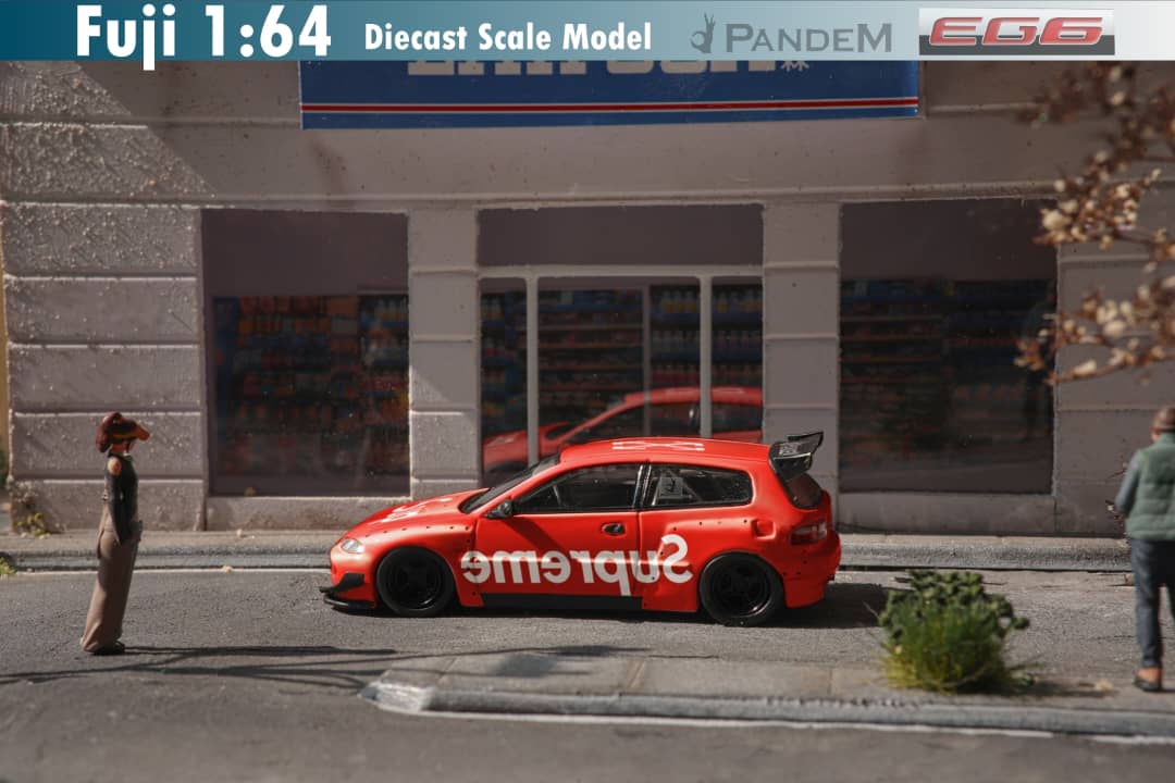 Fuji 1/64 Civic EG6 5 Mk5 Rocket Bunny Stella / Supreme