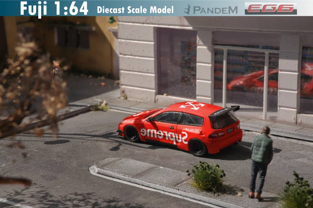 Fuji 1/64 Civic EG6 5 Mk5 Rocket Bunny Stella / Supreme