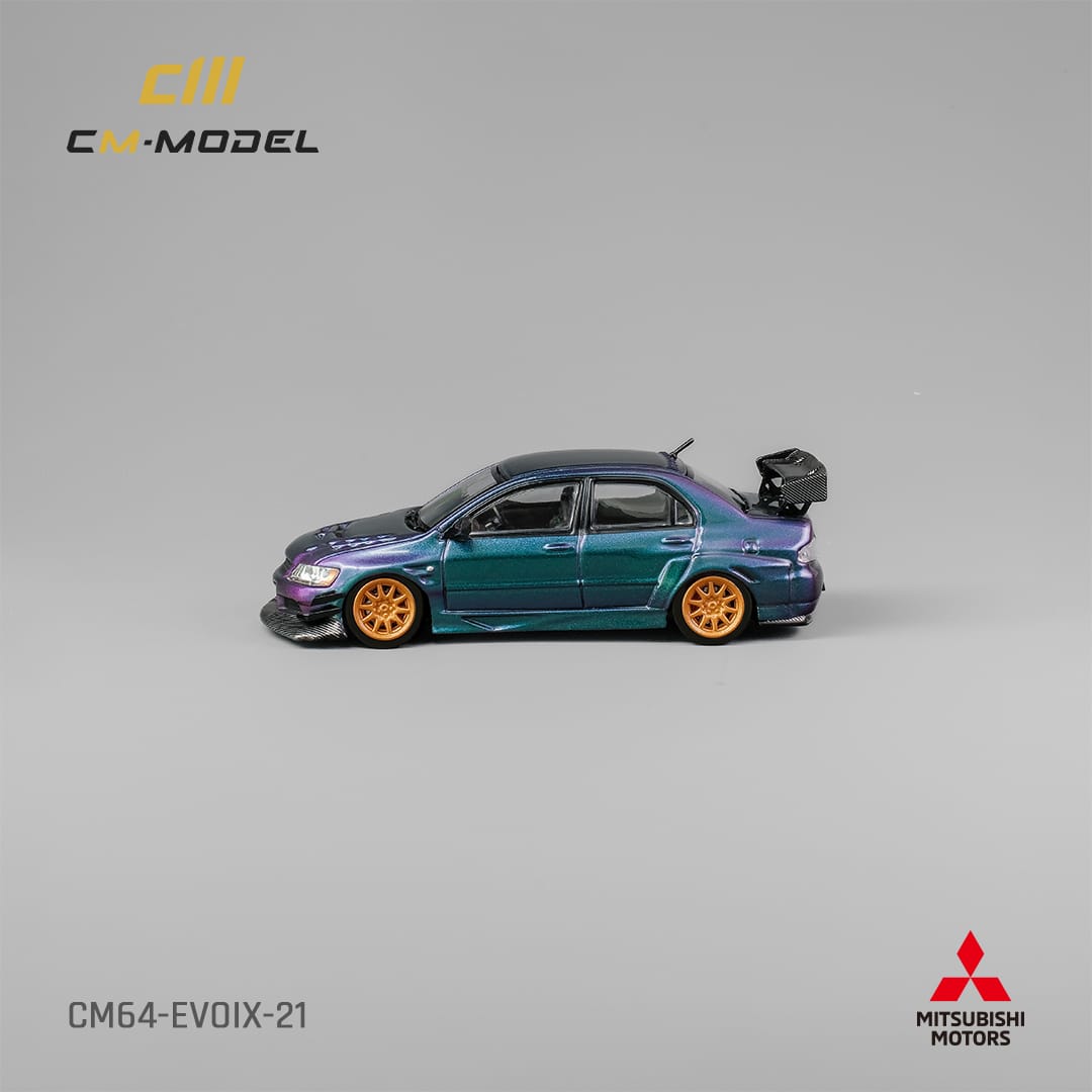 CM Model 1/64 Voltex Lancer Evolution IX Magic Purple