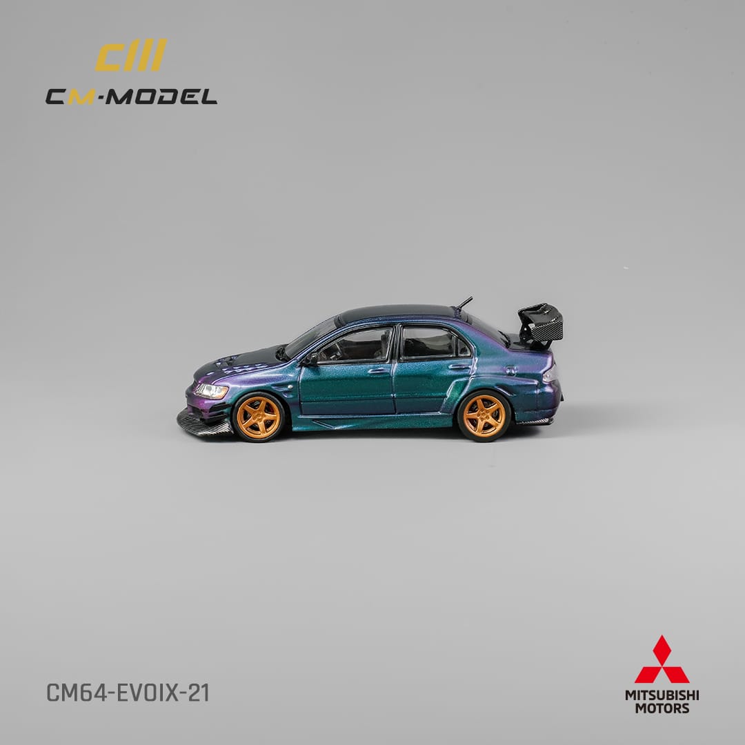 CM Model 1/64 Voltex Lancer Evolution IX Magic Purple