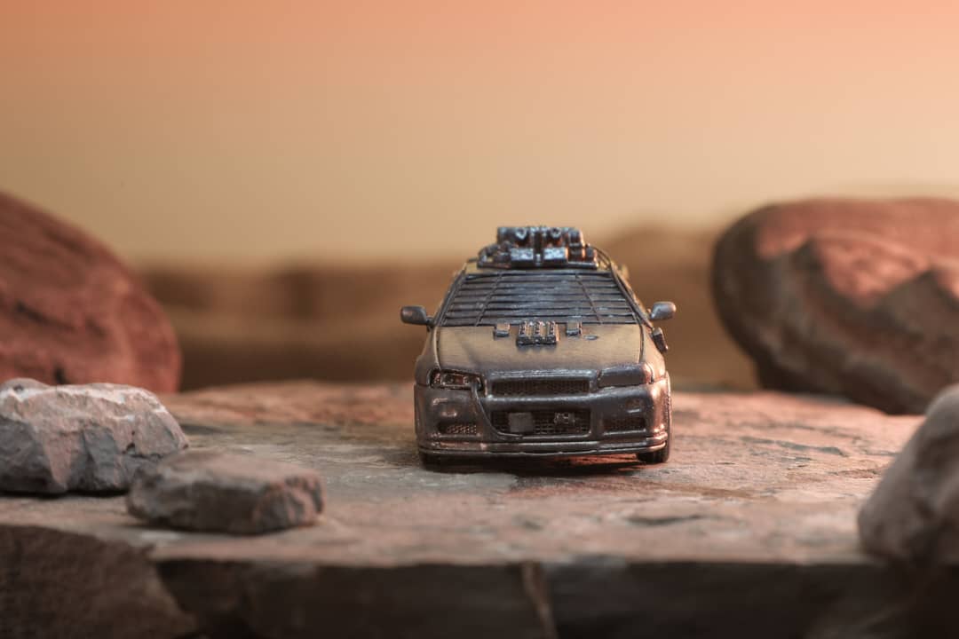 Stance Hunters 1/64 Skyline GT-R R34 V-SPEC-II Mad Max Style