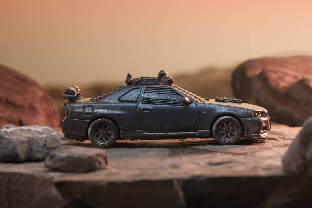 Stance Hunters 1/64 Skyline GT-R R34 V-SPEC-II Mad Max Style