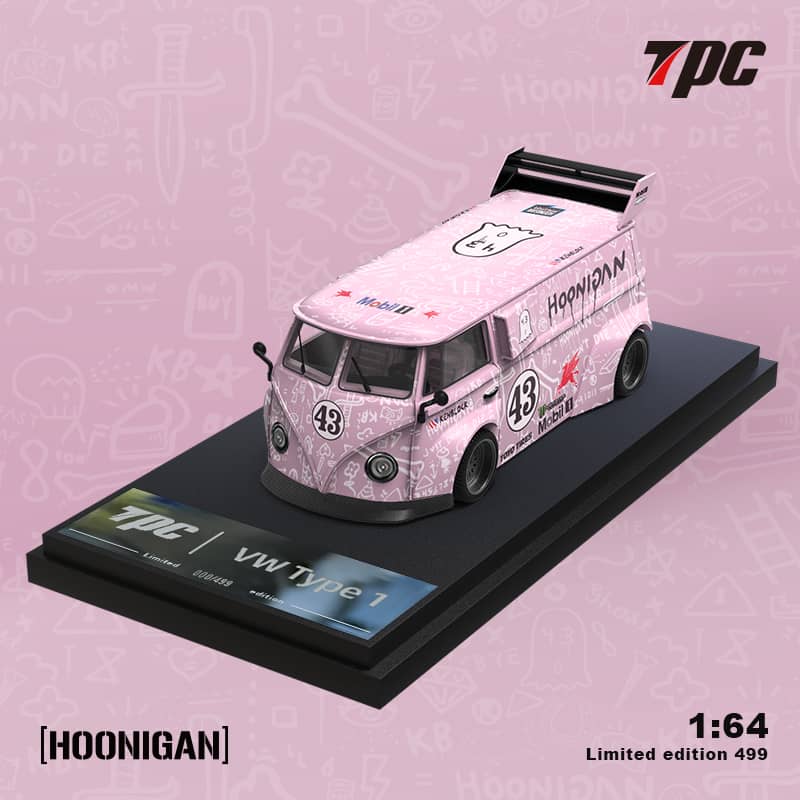 Time Micro x TPC 1/64 Hoonigan Pink TPC T1 / 992 GT3 RS