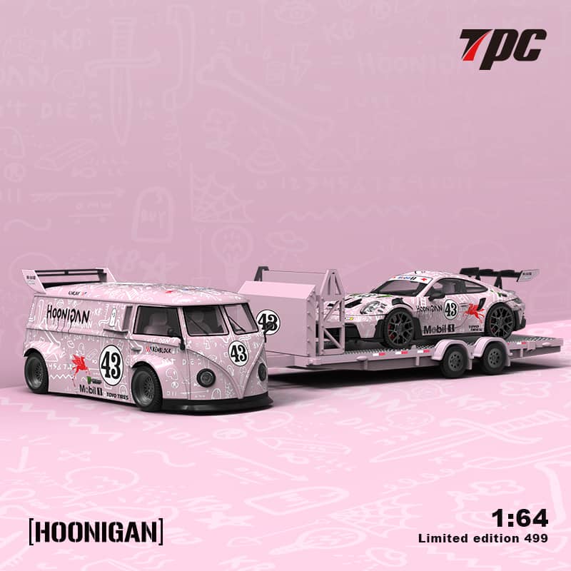 Time Micro x TPC 1/64 Hoonigan Pink TPC T1 / 992 GT3 RS