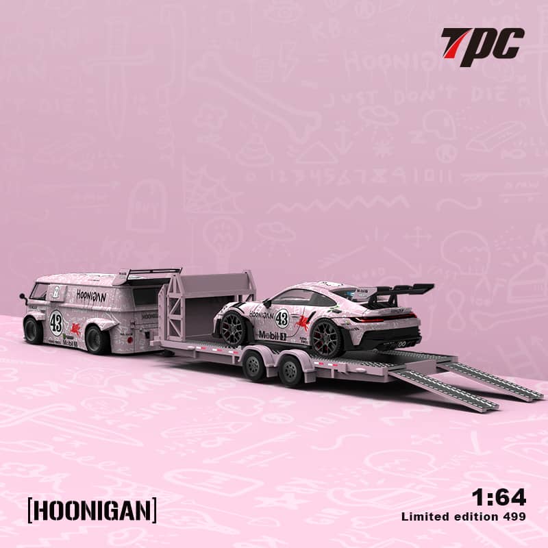 Time Micro x TPC 1/64 Hoonigan Pink TPC T1 / 992 GT3 RS