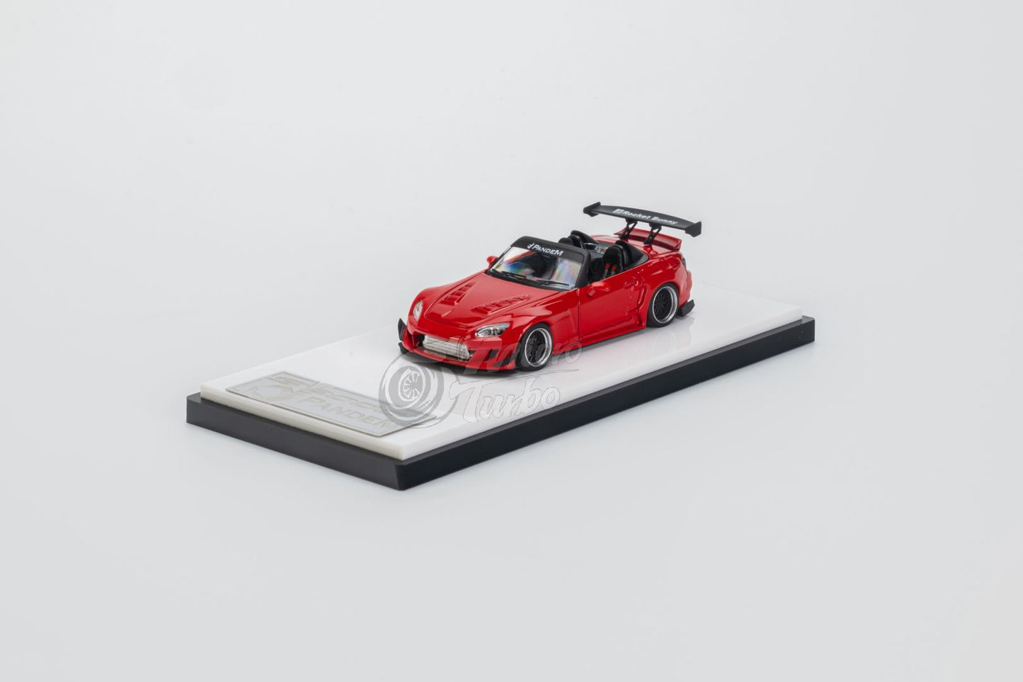 MicroTurbo 1/64 S2000 AP1 Pandem Rocket Bunny Modified (Open-Hood丨Detachable Engine丨Magnet Spoiler)