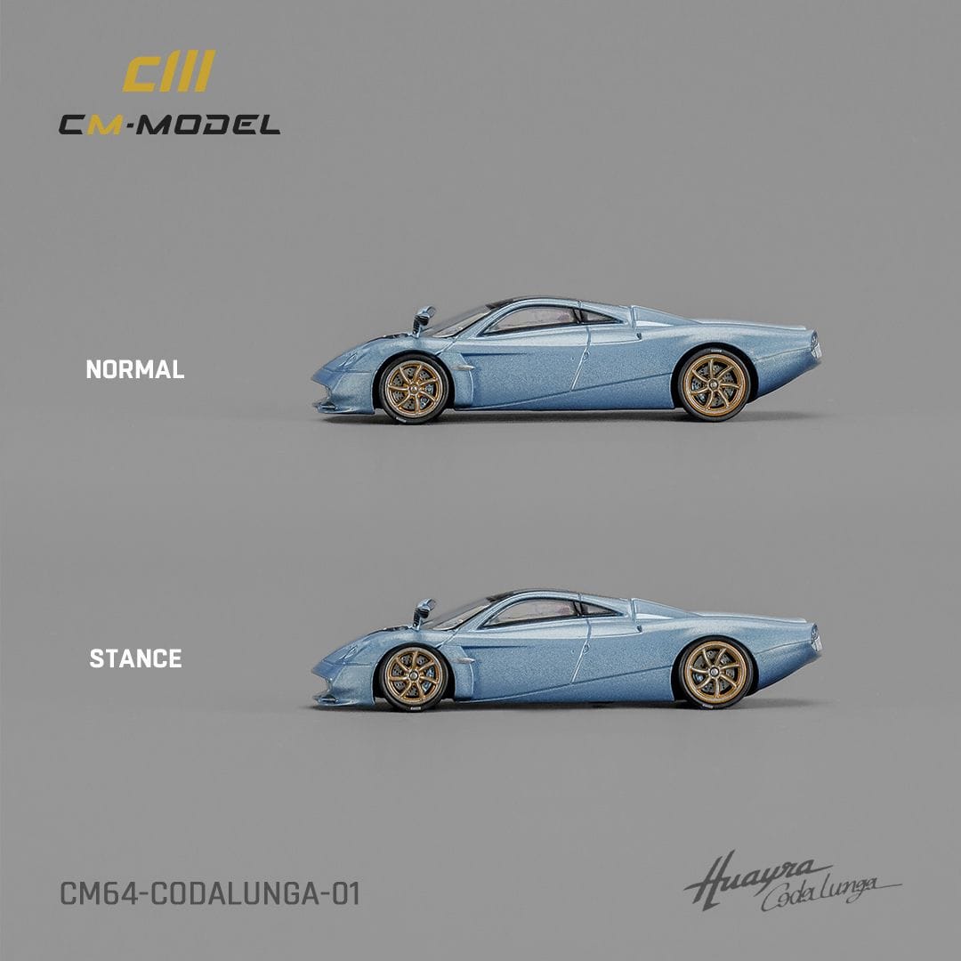 CM Model 1/64 Pagani Huayra Codalunga - Blue