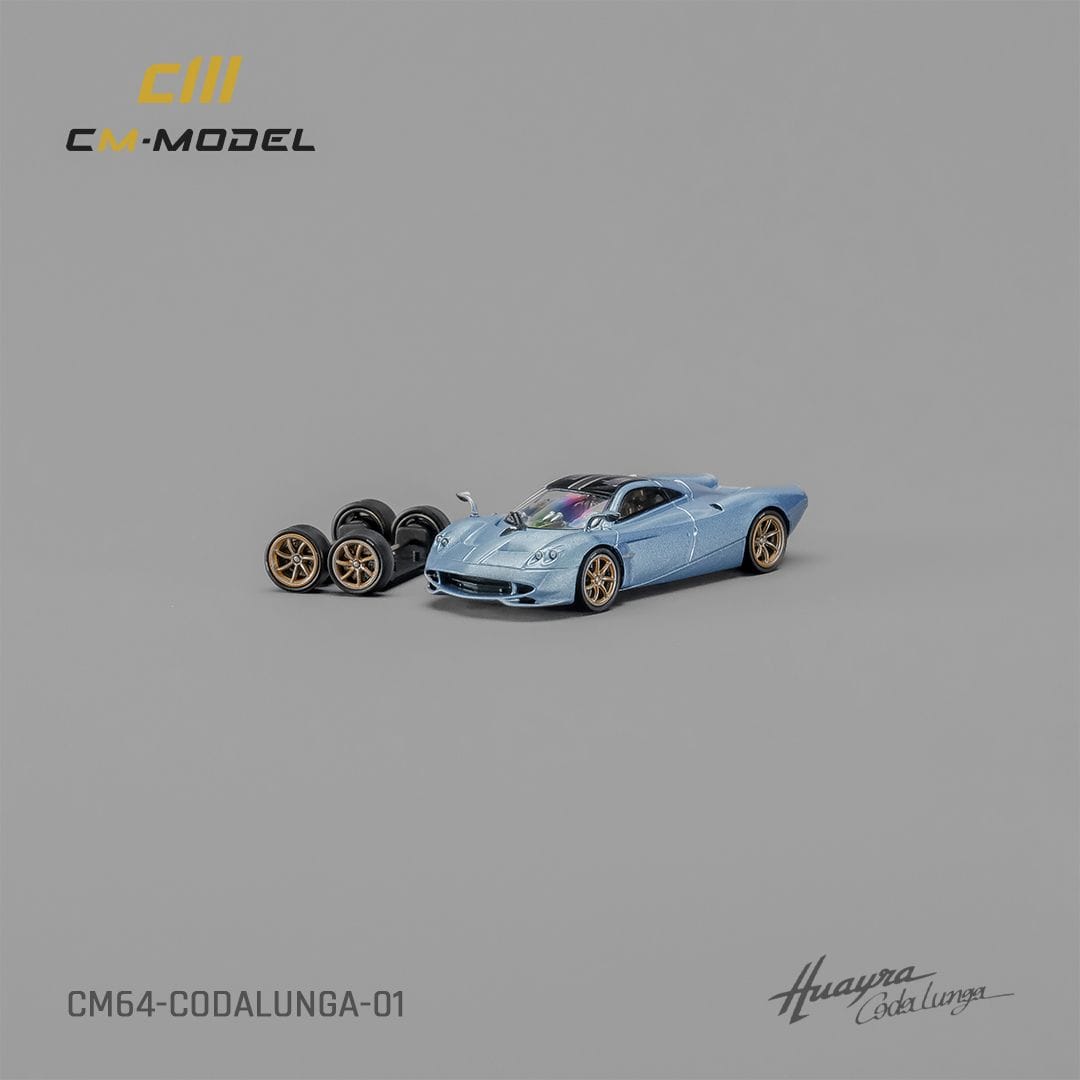 CM Model 1/64 Pagani Huayra Codalunga - Blue