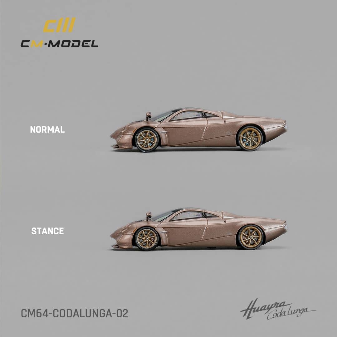 CM Model 1/64 Pagani Huayra Codalunga - Gold
