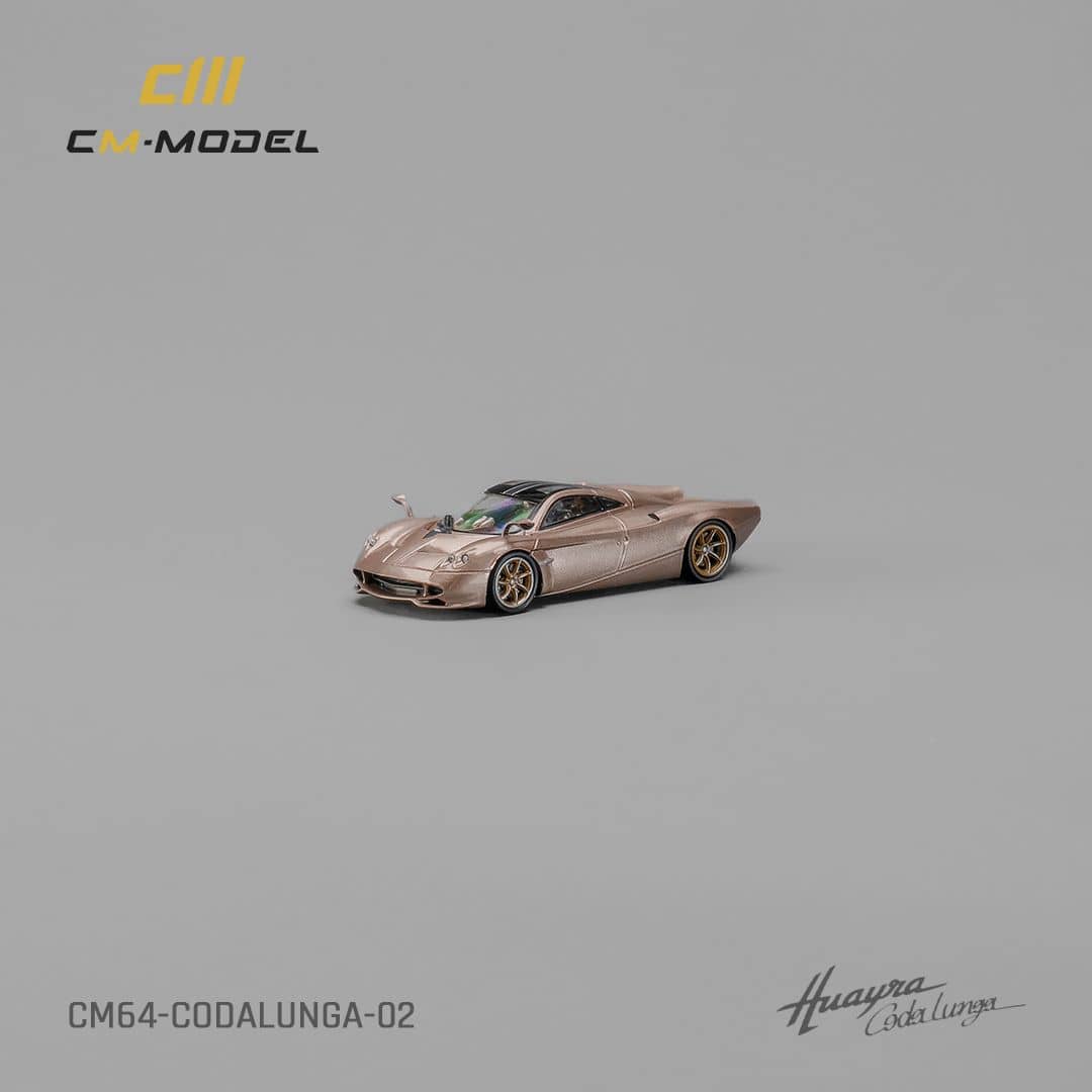 CM Model 1/64 Pagani Huayra Codalunga - Gold