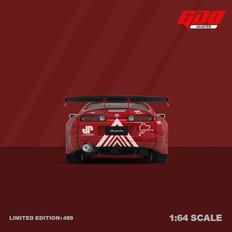 GDO Hunter x Time Micro 1/64 Supra A80 TRD Advan 29# Livery