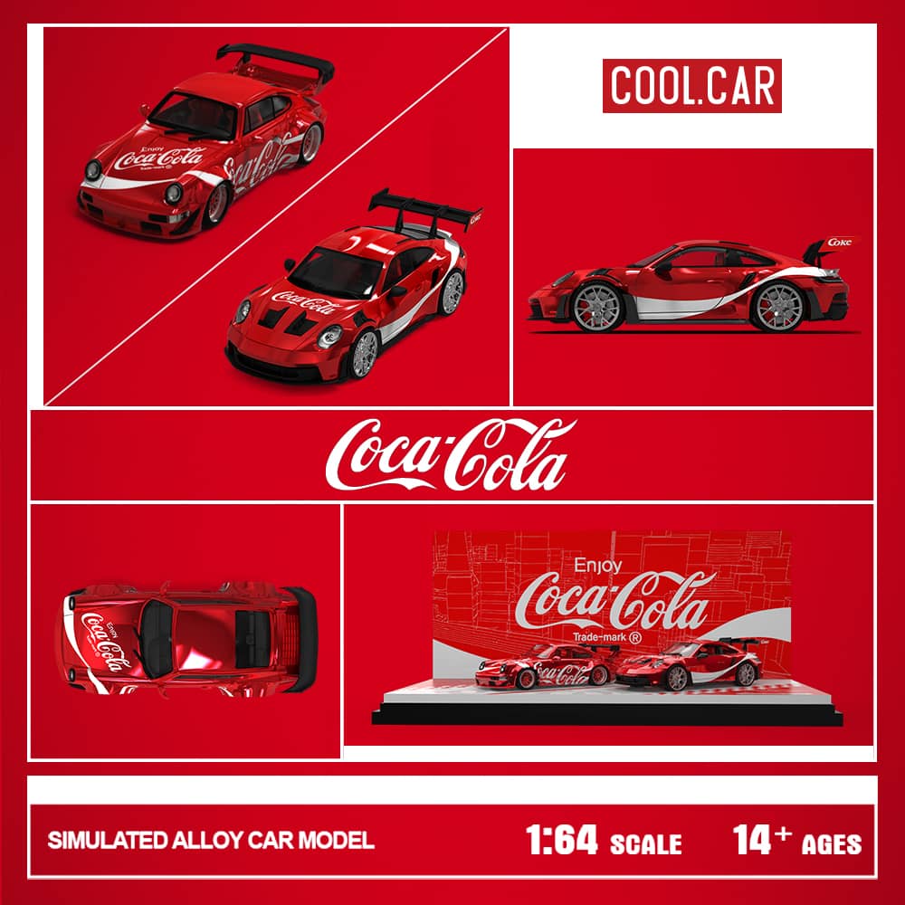 Time Micro x Cool Car 1/64 Coca Cola Livery