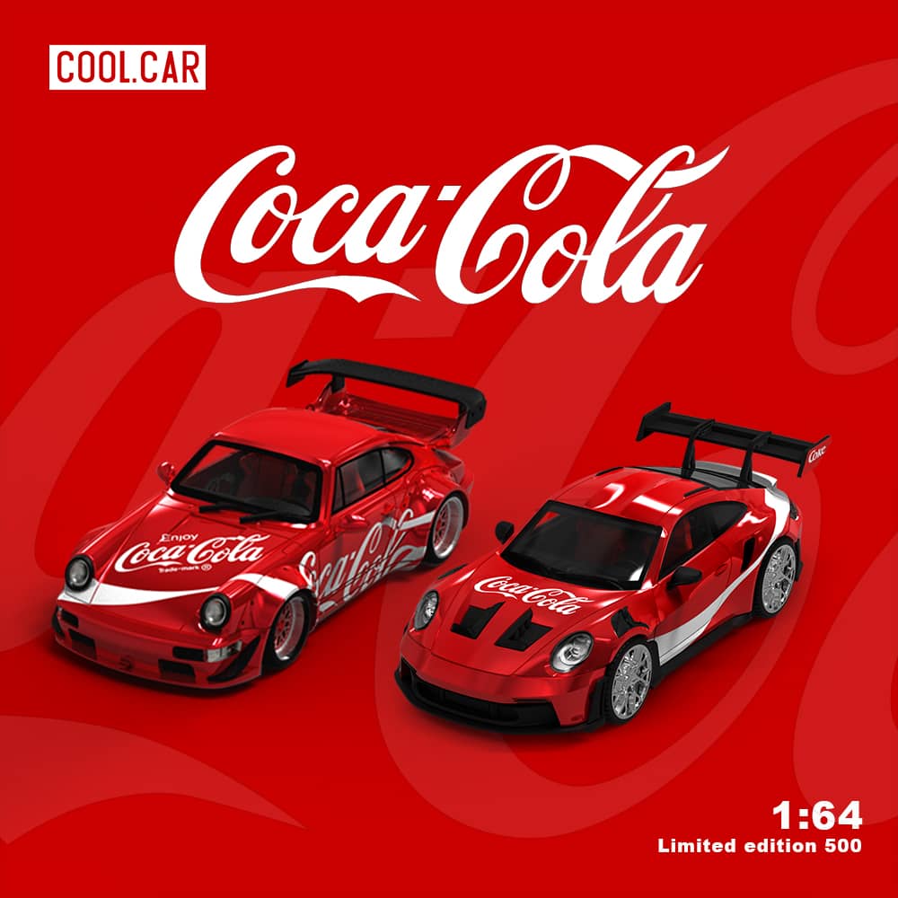 Time Micro x Cool Car 1/64 Coca Cola Livery
