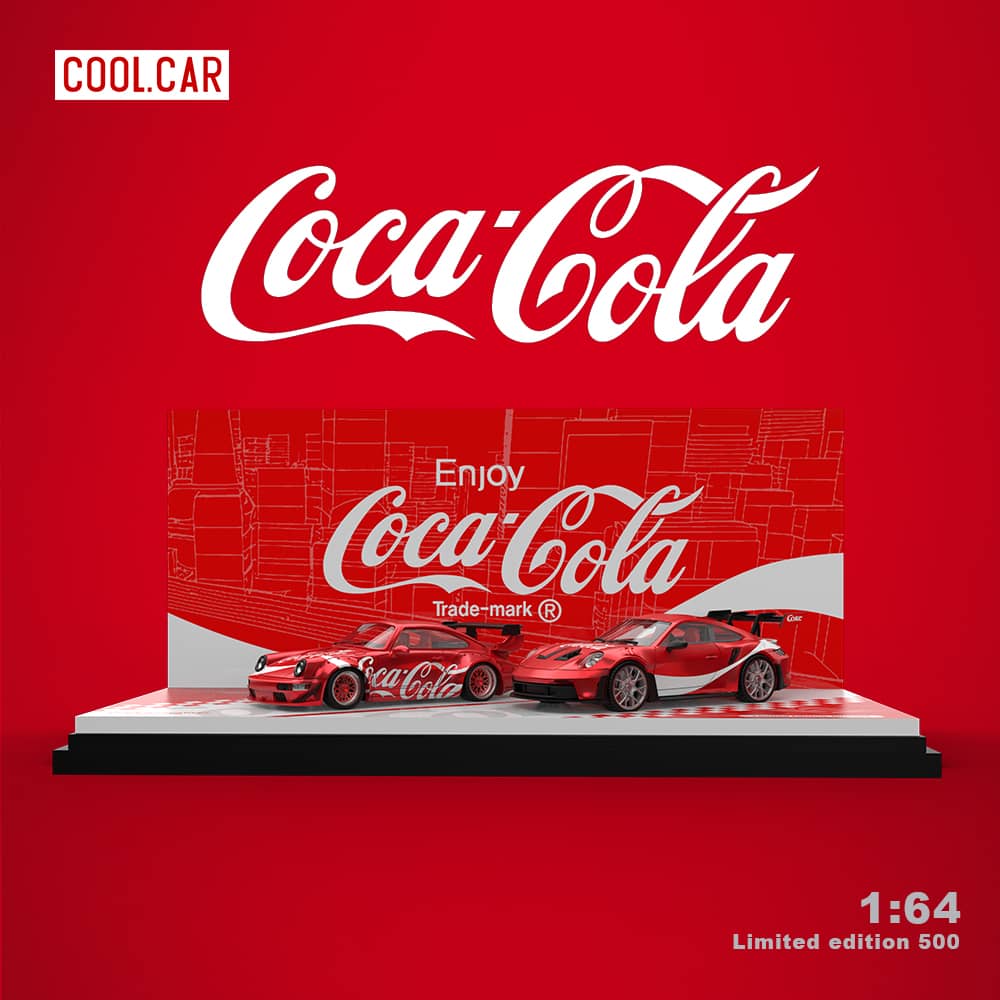 Time Micro x Cool Car 1/64 Coca Cola Livery