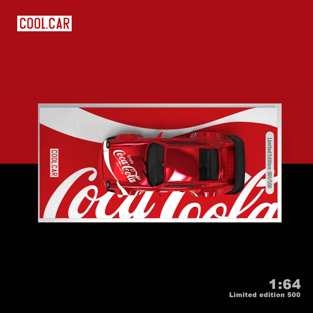 Time Micro x Cool Car 1/64 Coca Cola Livery