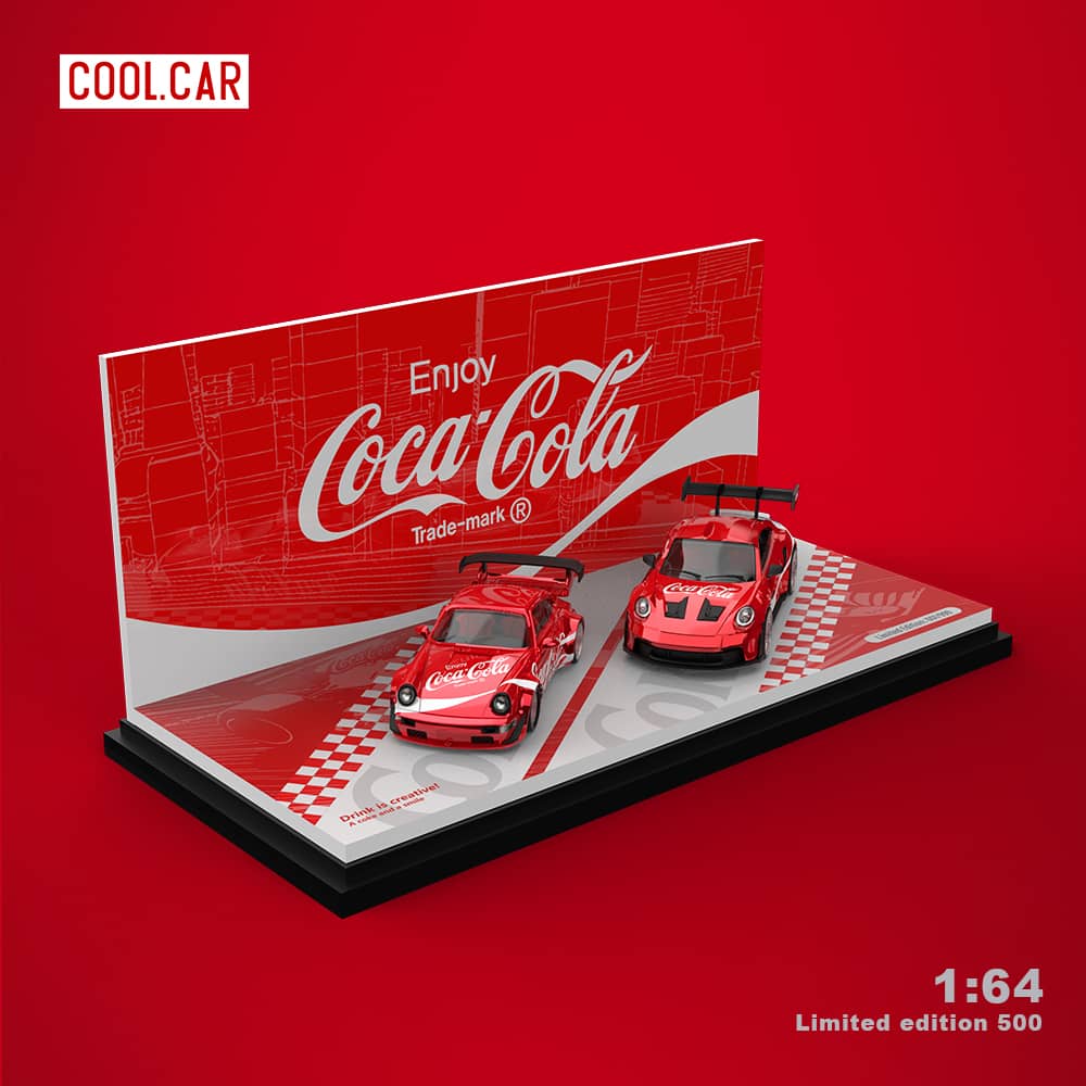 Time Micro x Cool Car 1/64 Coca Cola Livery