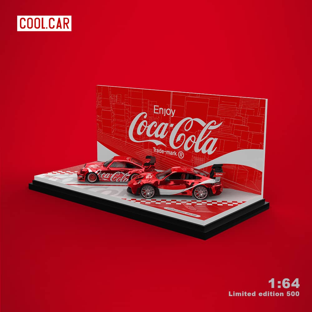 Time Micro x Cool Car 1/64 Coca Cola Livery