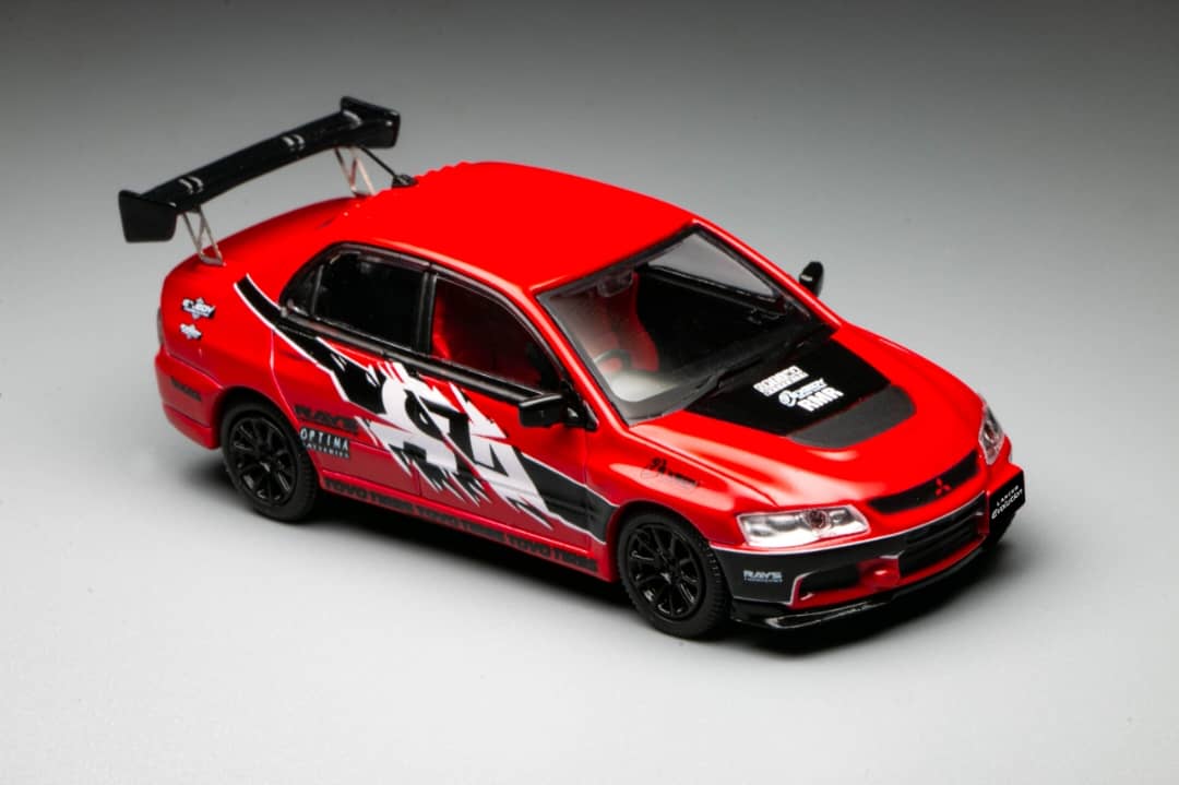 Speed GT 1/64 Lancer Evolution EVO IX - FNF Red Livery